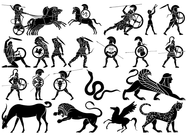 Древняя Греция вектор