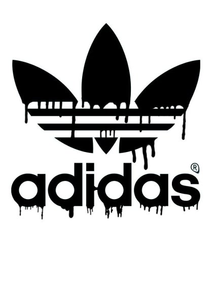 Adidas logo Drip