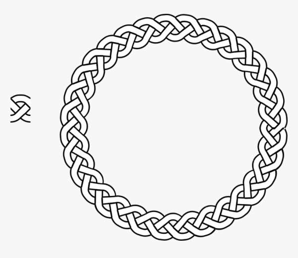 Славянский орнамент по кругу