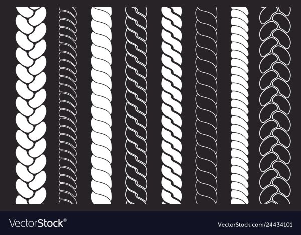 Орнамент косичка
