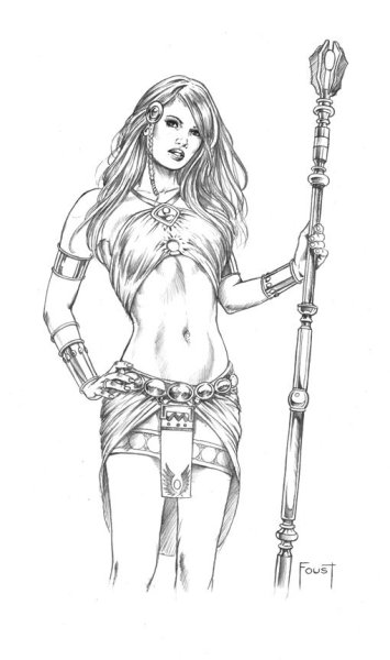 Амазонки мультяшные