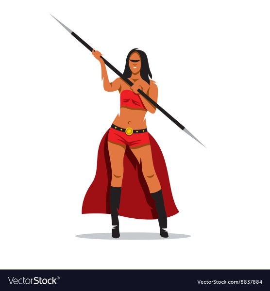 Силуэт амазонки