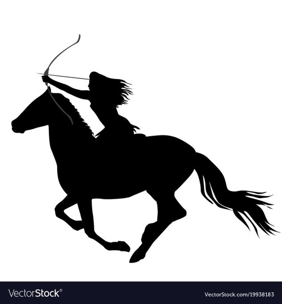 Амазонка с мечом рисунок