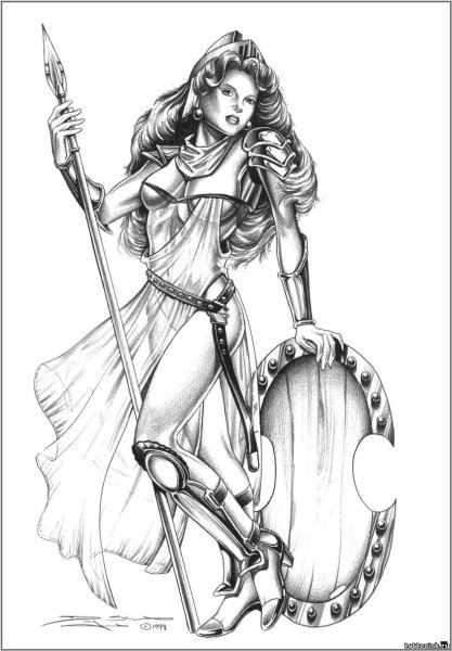 Амазонка вектор