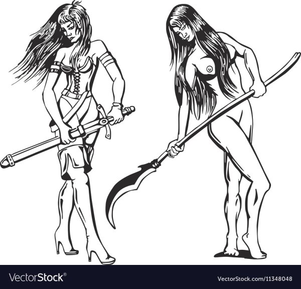 Амазонка женщина вектор