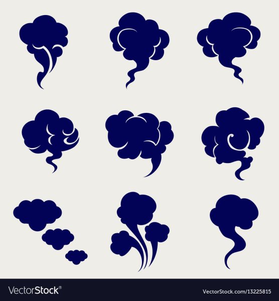 Дымок вектор