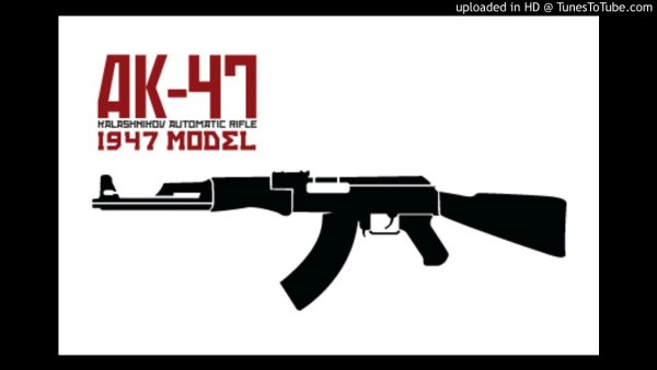 Автомат Калашникова АК-47 вектор