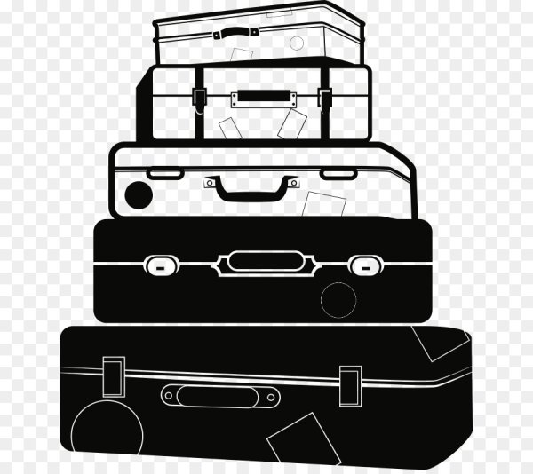 Чемодан силуэт