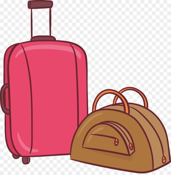 Чемодан мультяшный