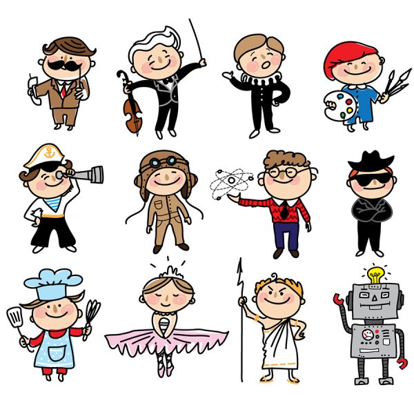 Человечки разных профессий