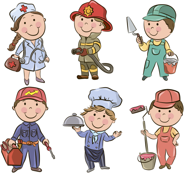 Профессии клипарт