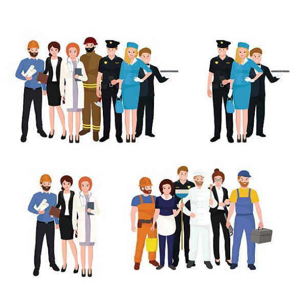 Люди профессии человек вектор