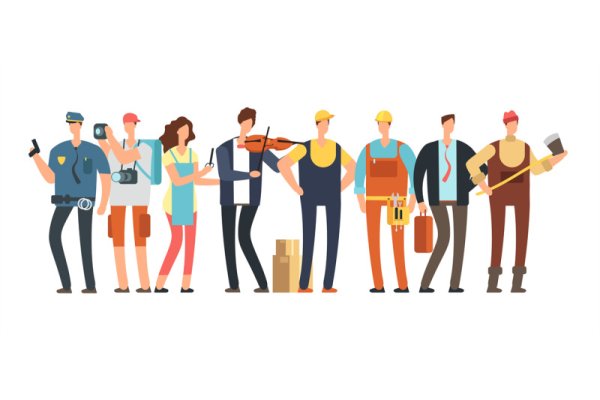 Профессии вектор