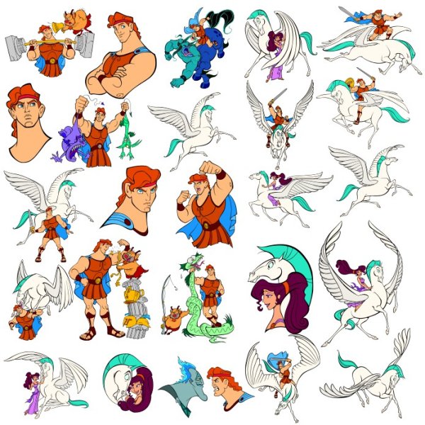 Мультик Геркулес герои