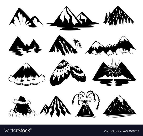 Вулкан стилизация