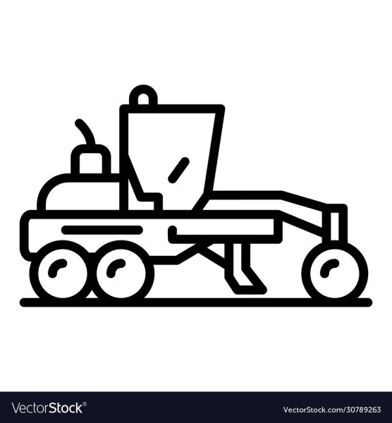 Автогрейдер вектор