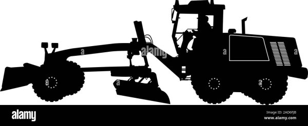 Автогрейдер вектор