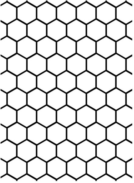 Сетка шестиугольников