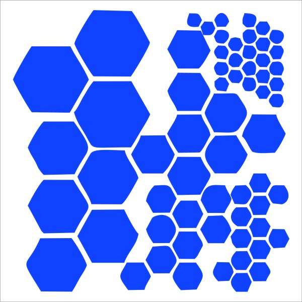 Трафарет сот