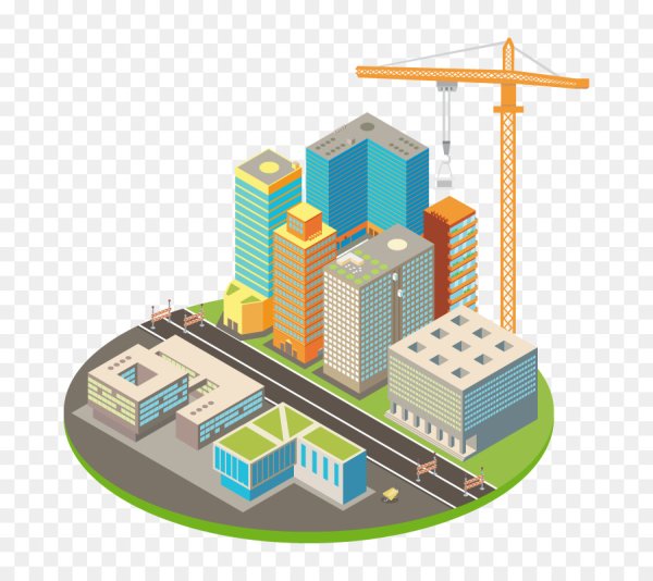 Новостройка иллюстрация