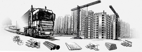 Стройка скетч