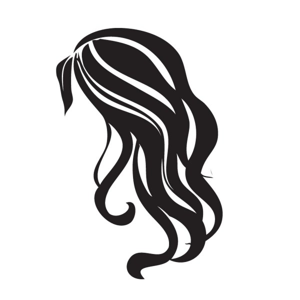 Окрашивание волос силуэт