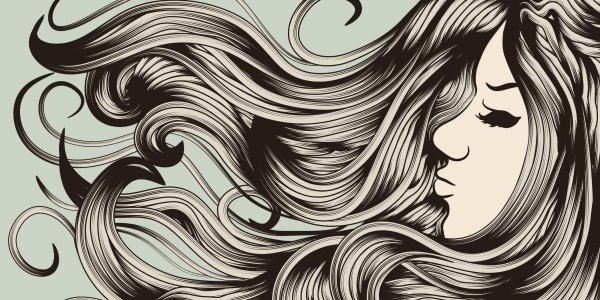 Орнамент на волосах