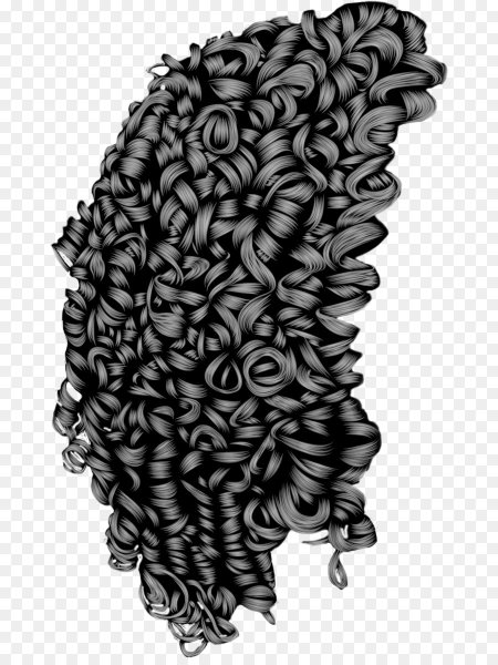 Текстура кудрявых волос