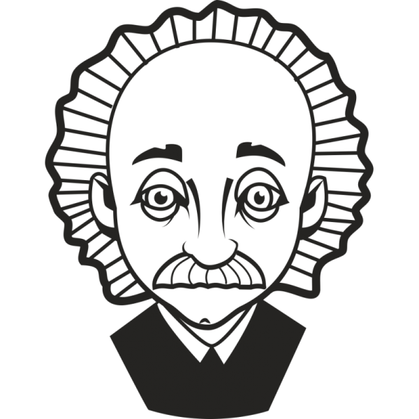 Альберт Эйнштейн Стикеры