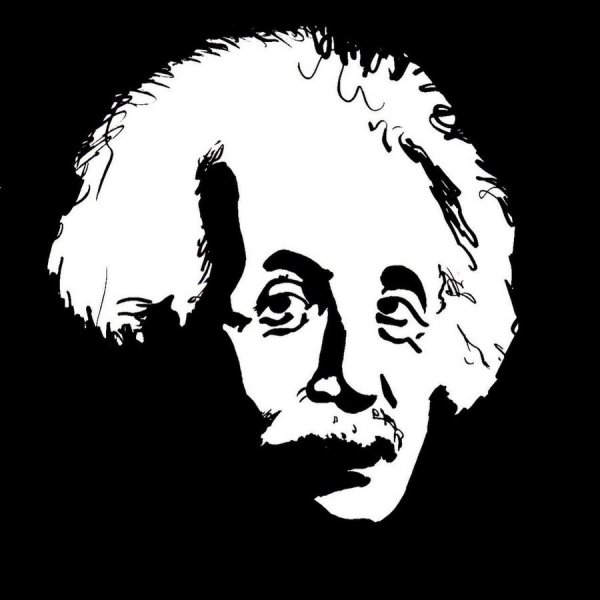 Эйнштейн стенсил