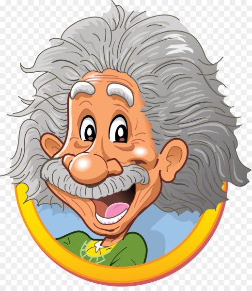 Эйнштейн мультяшный