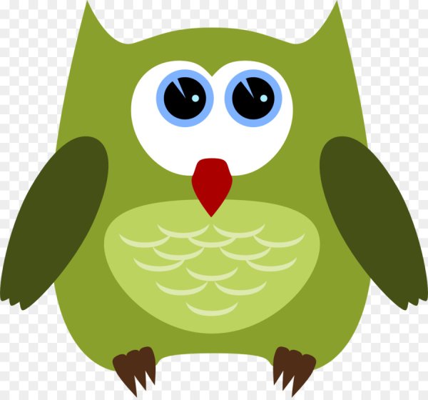 Сова мультяшная