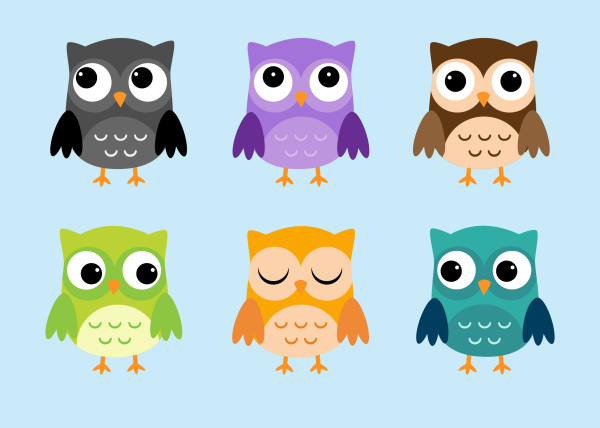 Сова рисунок