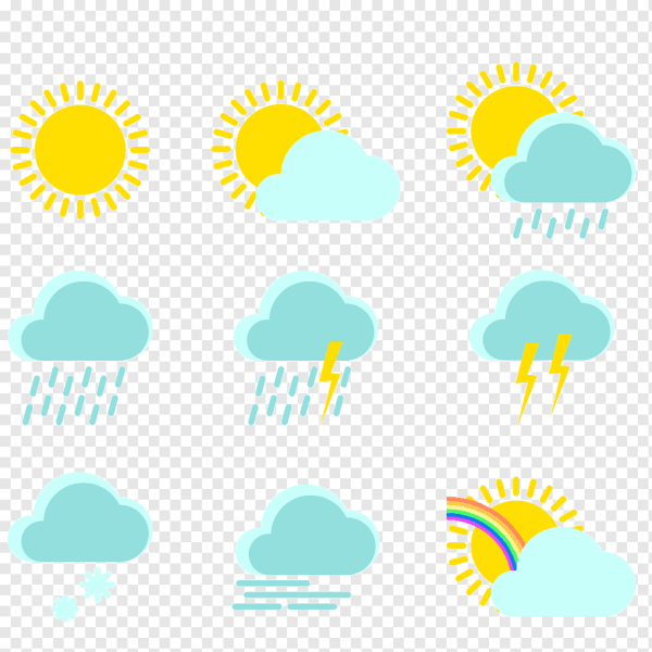 Погодные символы