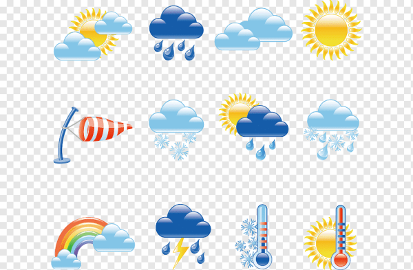 Разговор о погоде vector