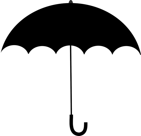 Зонт силуэт