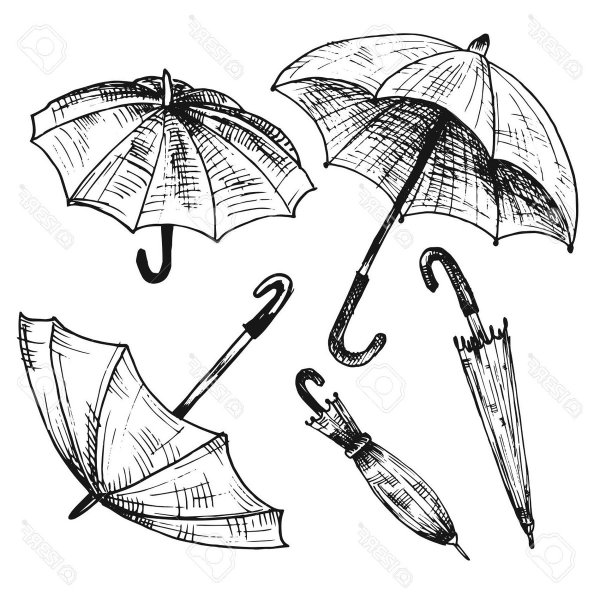 Зонт эскиз