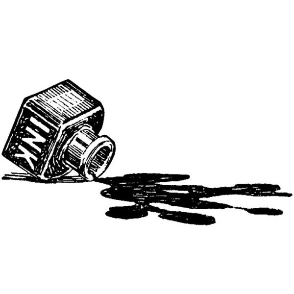 Разлитая чернильница