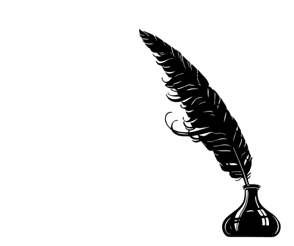 Перо и чернила без фона