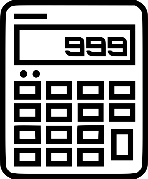 Калькулятор нарисованный