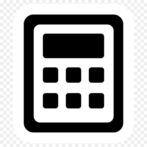 Человек с калькулятором вектор