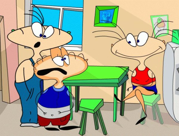 Масяня Хрюндель и лохматый