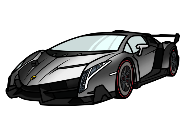 Ламборджини векторный
