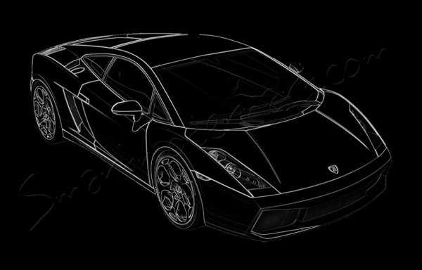 Гравюры Ламборгини