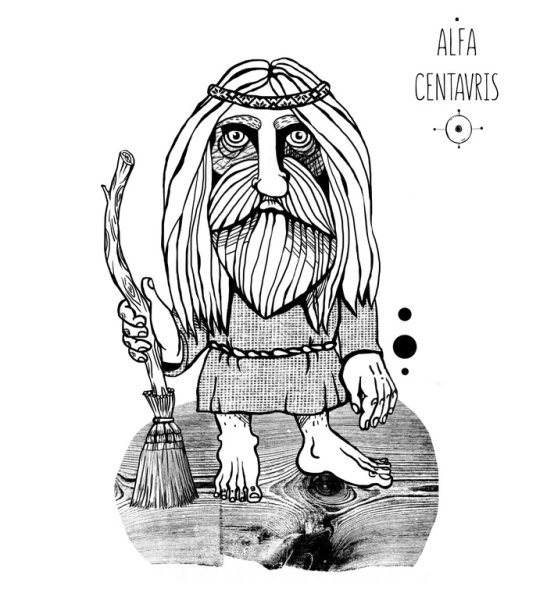 Домовой рисунок