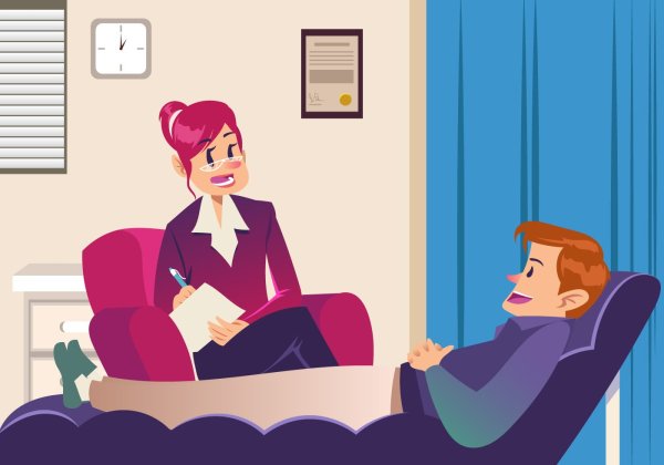 Психолог иллюстрация