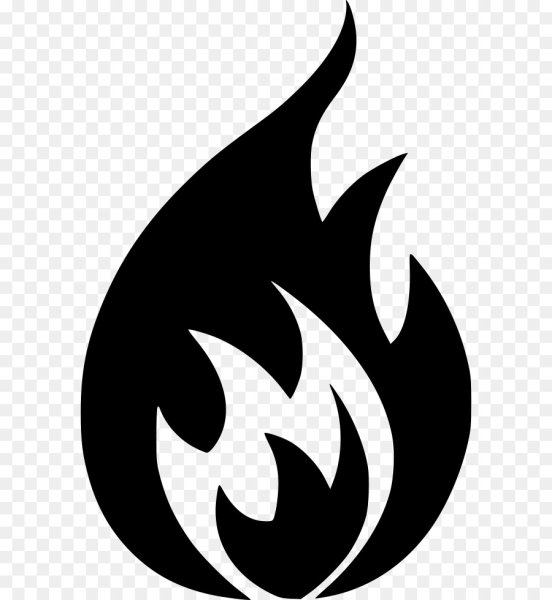 Пламя силуэт