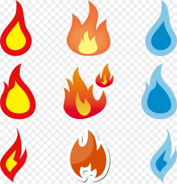 Маленькие языки пламени