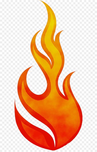 Огонь мультяшный