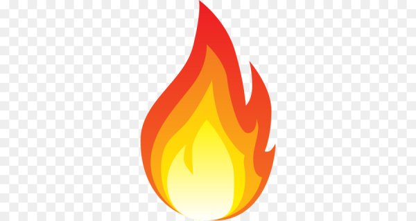 Смайлик огонь